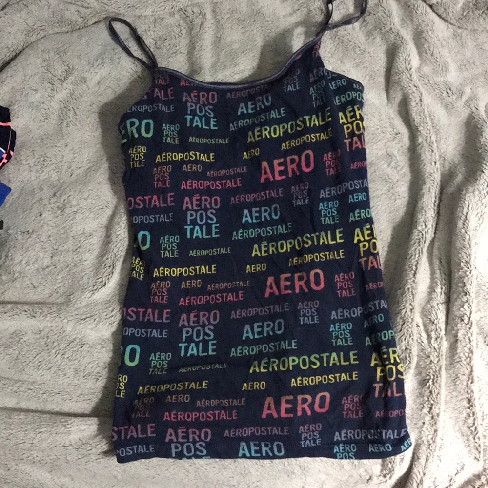 Aeropostale multicolor tank top